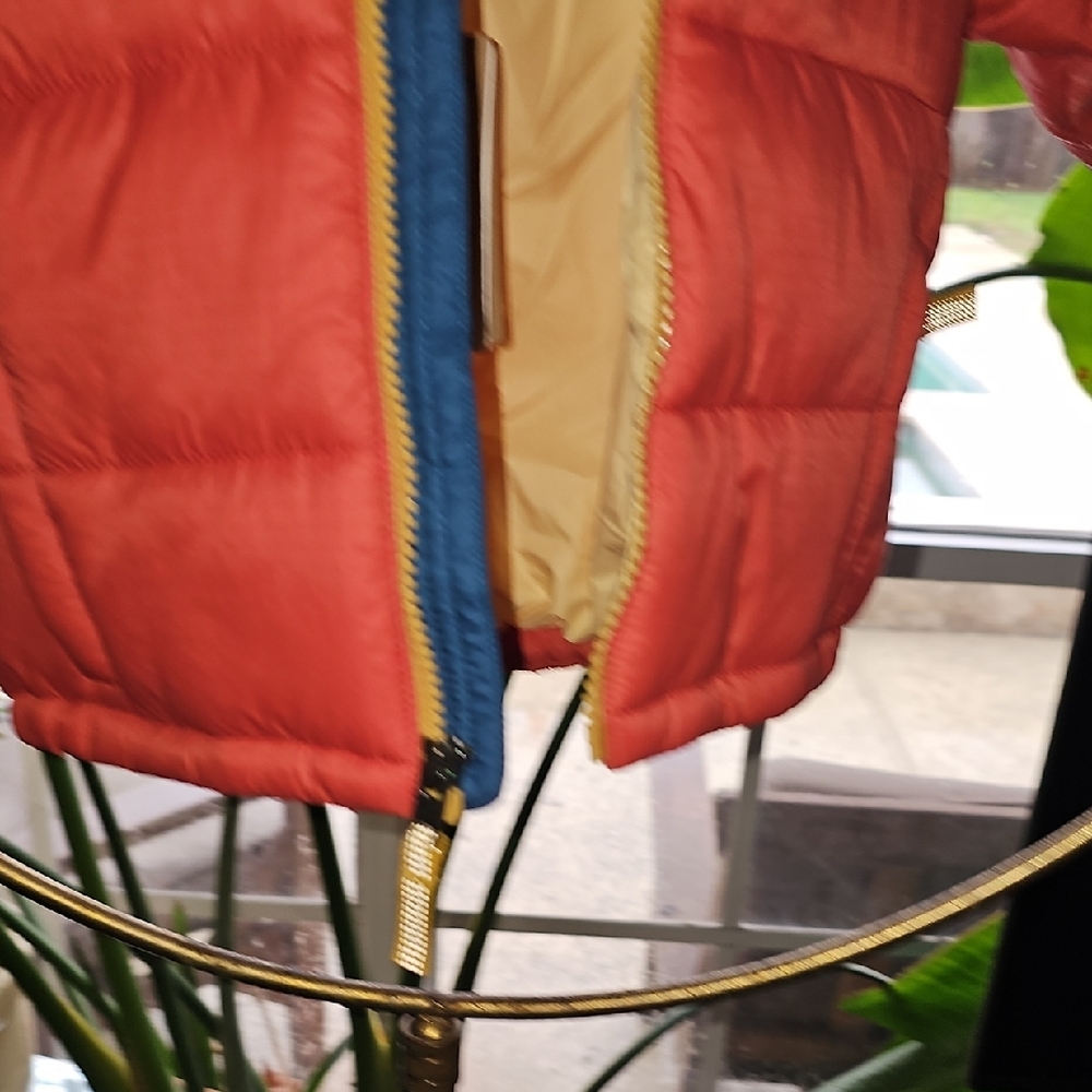 Patagonia Kids Puffer Jacket - Red and Blue - Picture 4 of 8